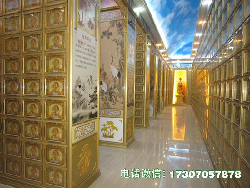 骨灰存放穴位架