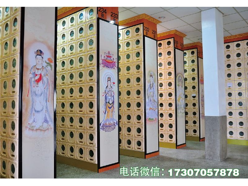 多村联建的骨灰堂(生态公墓)解决村民殡葬问题