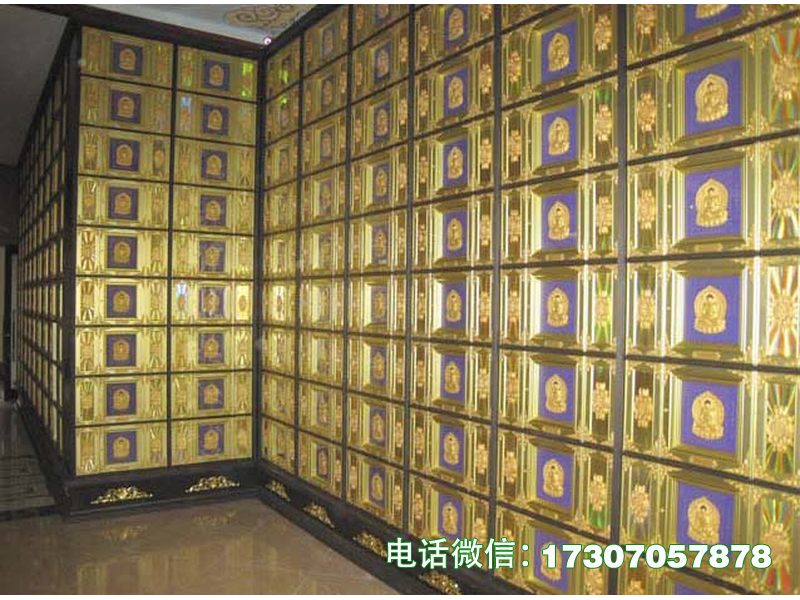 马桥街道安息堂骨灰存放架工程验收成功